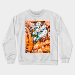 Graffiti Art NYC Street Colors Tags Crewneck Sweatshirt